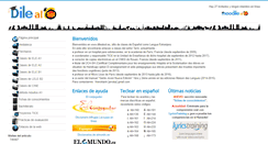 Desktop Screenshot of dilealsol.es