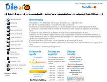 Tablet Screenshot of dilealsol.es